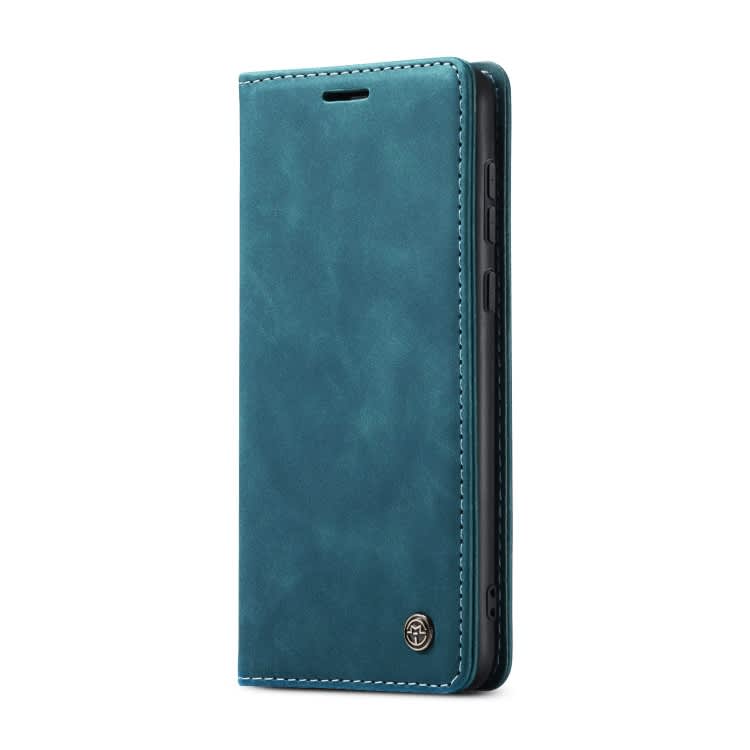 For Samsung Galaxy A55 5G CaseMe 013 Multifunctional Horizontal Flip Leather Phone Case(Blue)