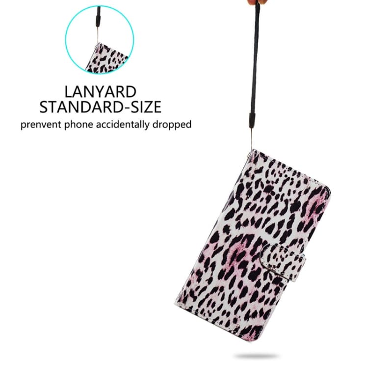 For Xiaomi Redmi 13C 4G Painted Pattern Horizontal Flip Leather Phone Case(Leopard)