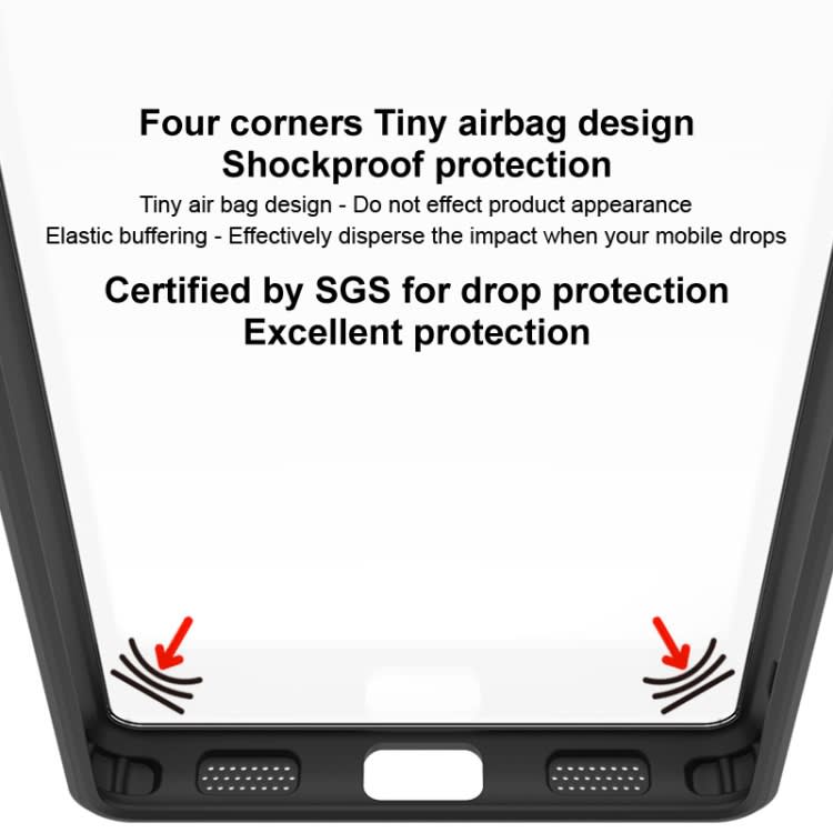 For Xiaomi Poco X6 Pro 5G/Redmi K70E 5G imak UX-9A Series Four-corner Airbag Shockproof Phone Case