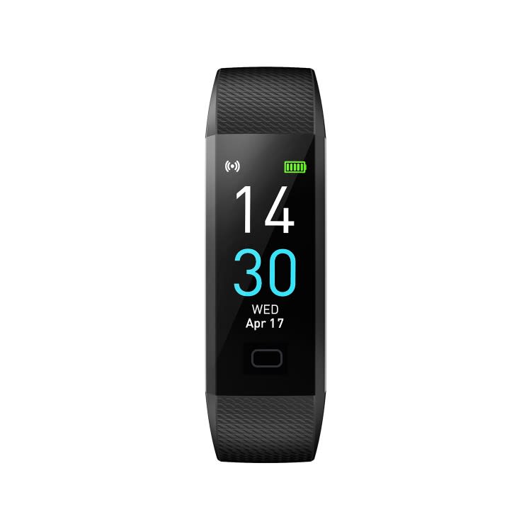 S5-4 Smart Bracelet IP68 Waterproof Heart Rate Sport Fitness Tracker Smart Watch(Black)