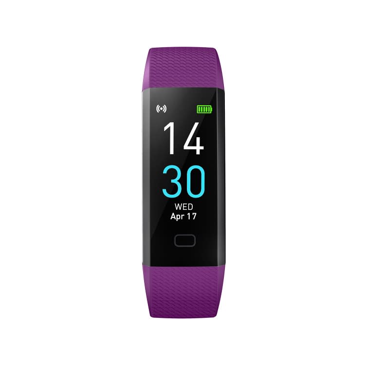 S5-4 Smart Bracelet IP68 Waterproof Heart Rate Sport Fitness Tracker Smart Watch(Purple)