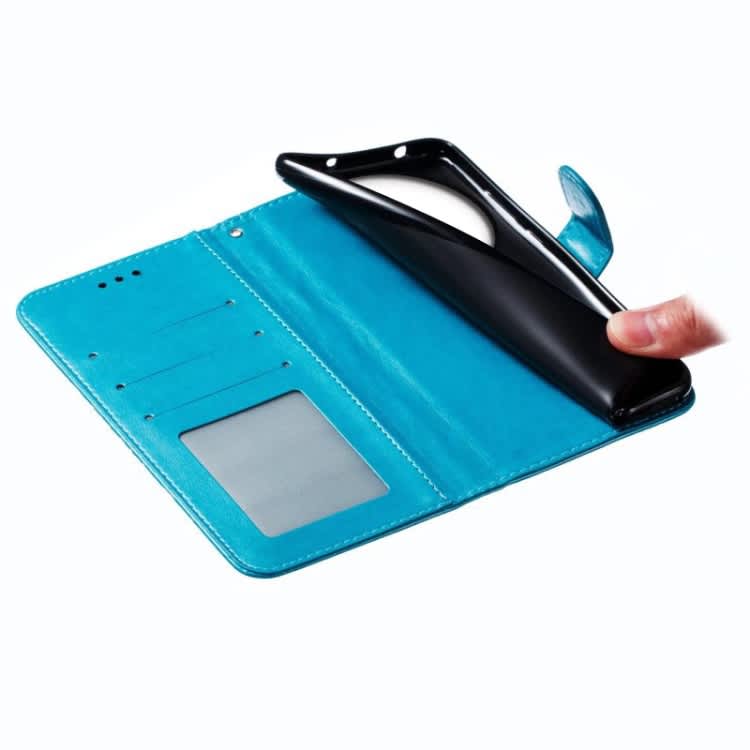 For Xiaomi 14 Ultra Sun Mandala Embossing Pattern Phone Leather Case(Blue)