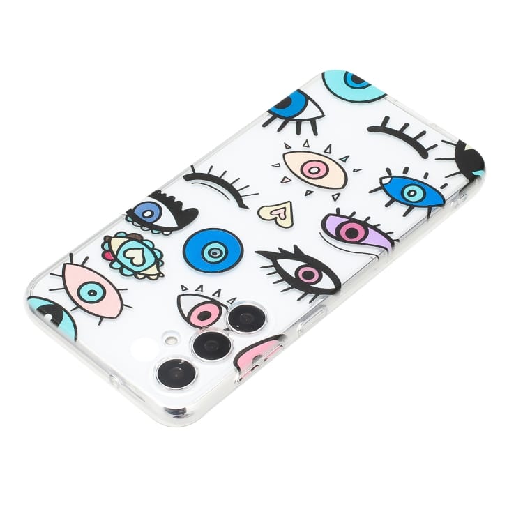 For Samsung Galaxy A35 Colorful Painting Pattern TPU Phone Case(Eye Monster)