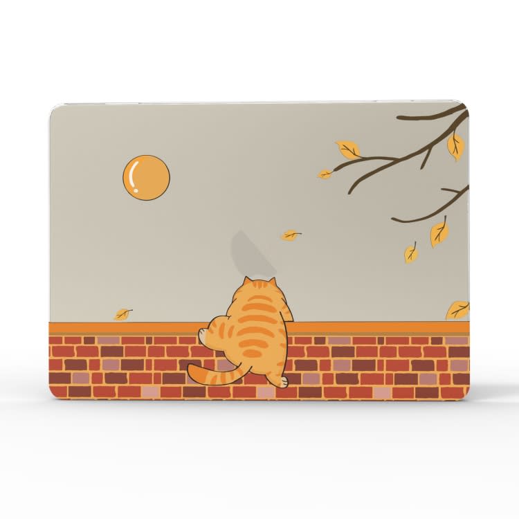 For MacBook Air 13.3 A1932 / A2179 / A2337 UV Printed Pattern Laptop Frosted Protective Case(DDC-16