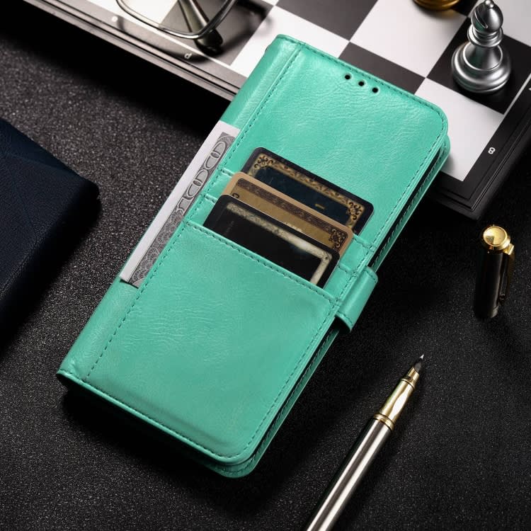 For Xiaomi Redmi Note 13 Pro+ Simple 6-Card Wallet Leather Phone Case(Green)