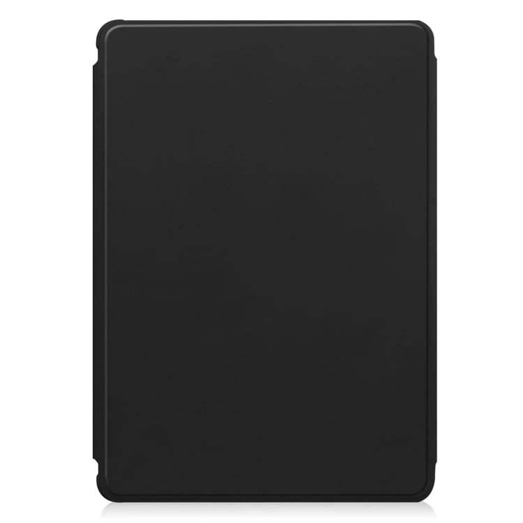 For iPad Pro 11 2024 Transparent Rotation Smart Leather Tablet Case(Black)