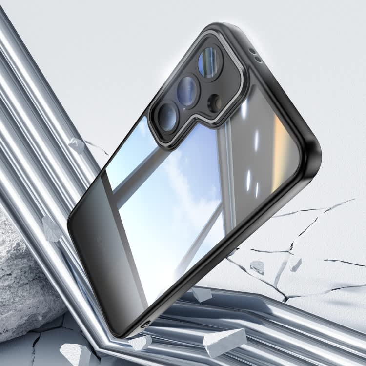 For Samsung Galaxy S24+ 5G Acrylic Hybrid TPU Armor Shockproof Phone Case(Black)