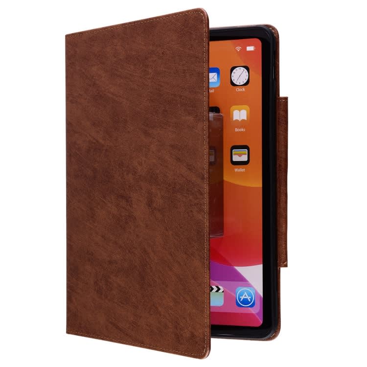 For Xiaomi Pad 5 Cat Buckle Leather Tablet Case(Brown)