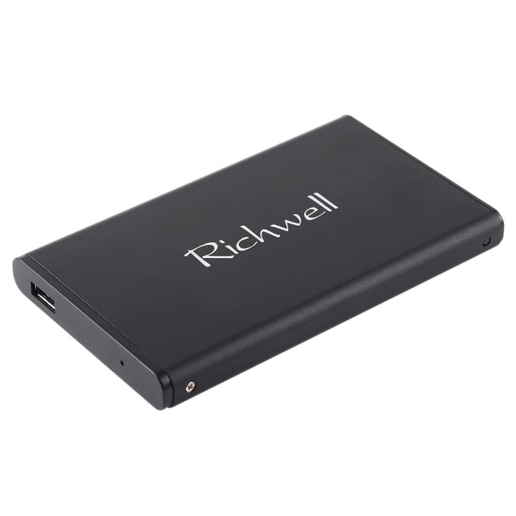 Richwell SATA R2-SATA-320GB 320GB 2.5 inch USB3.0 Super Speed Interface Mobile Hard Disk Drive(Black
