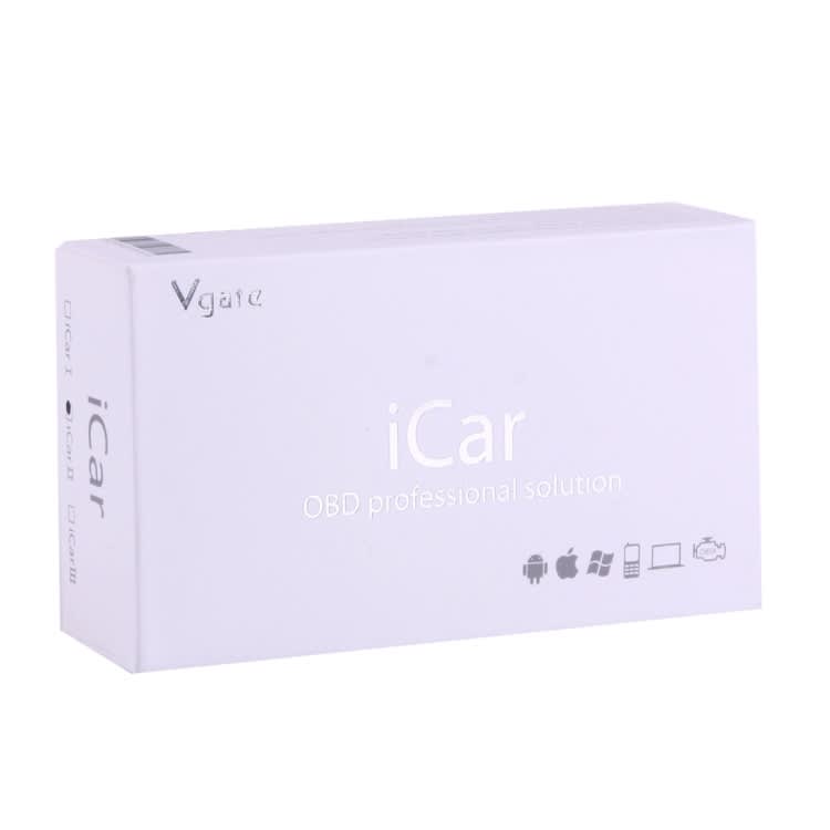 High Quality Super Mini Vgate iCar2 ELM327 OBDII WiFi Car Scanner Tool, Support Android & iOS (Blac