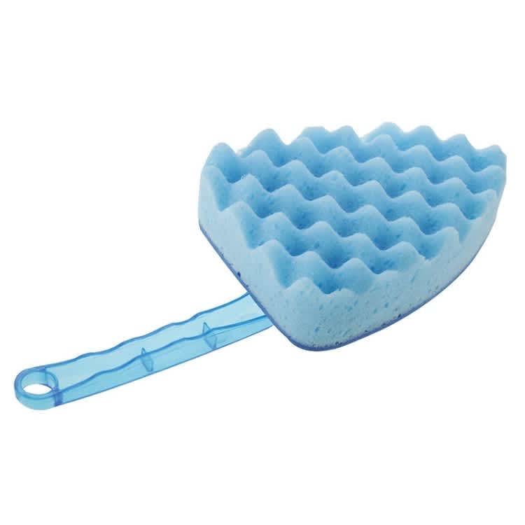 Household Cleaning Sponge Car Wash Sponge with Handles(Blue)