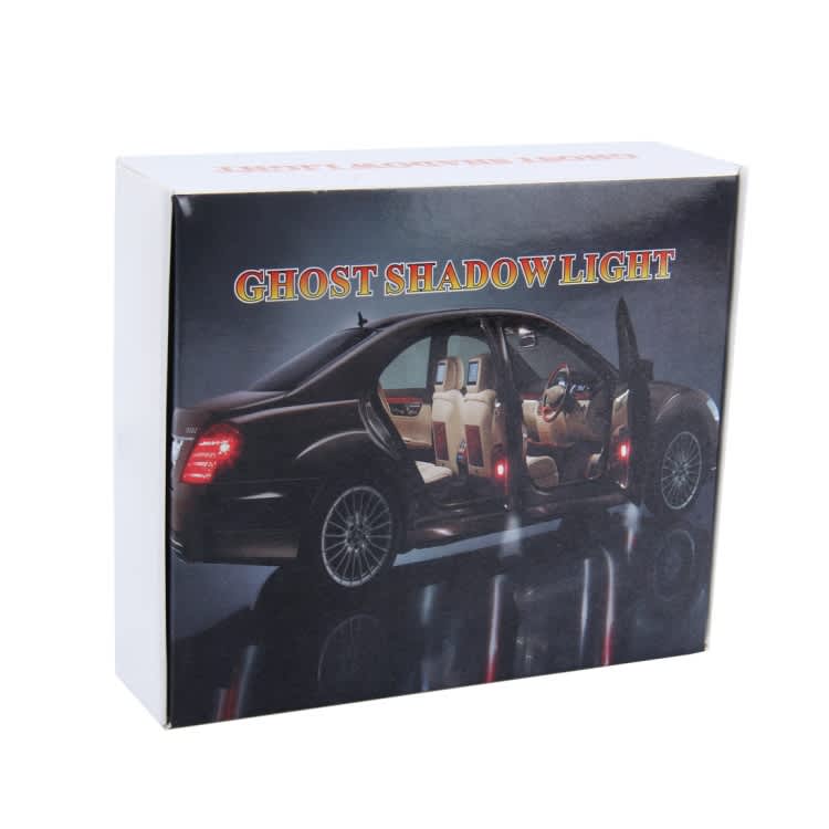 LED Ghost Shadow Light, Car Door LED Laser Welcome Decorative Light, Cable length: 96cm (Pair)