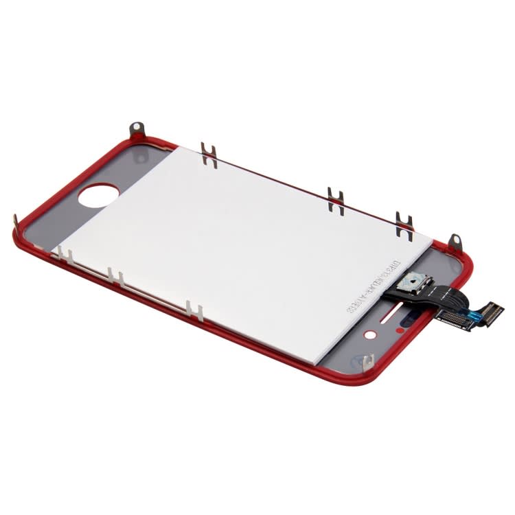 3 in 1 for iPhone 4 CDMA (Original LCD + Frame + Touch Pad) Digitizer Assembly(Red)