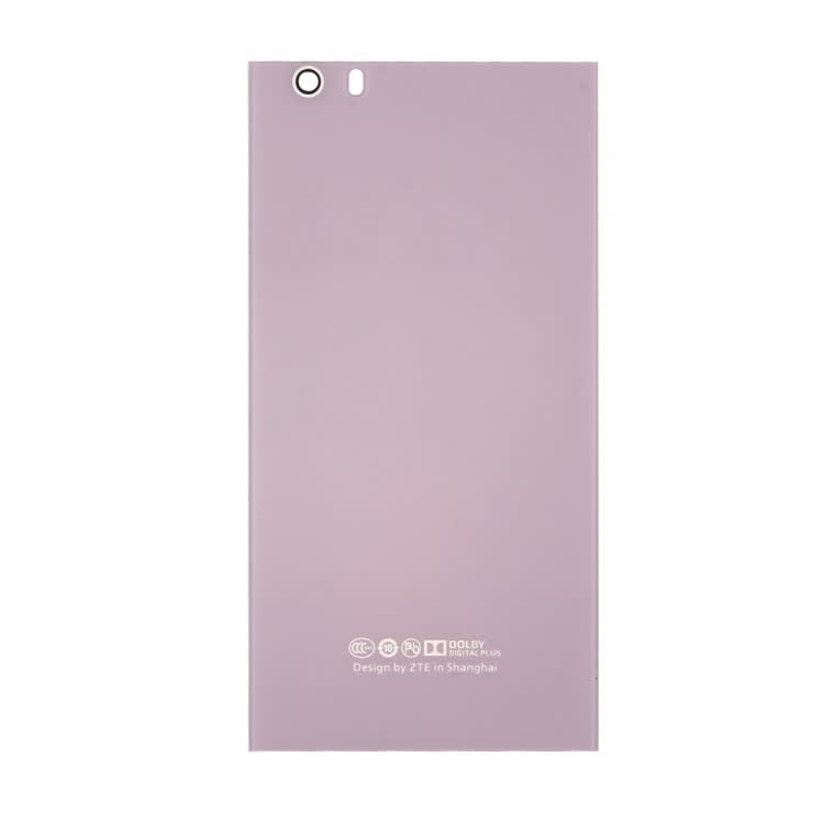 for ZTE Star 1 Glass Battery Back Cover with Adhesive(Pink)