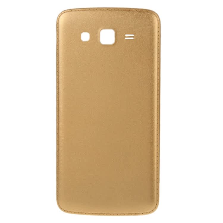 For Galaxy Grand 2 / G7106 Skin Texture Back Housing Cover  (Gold)