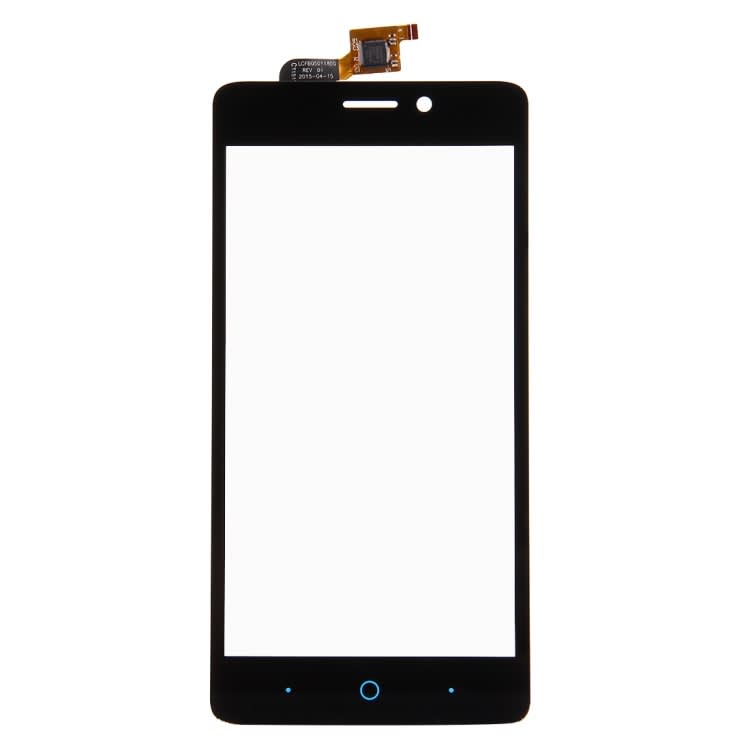 For ZTE Mighty 3C Touch Panel(Black)