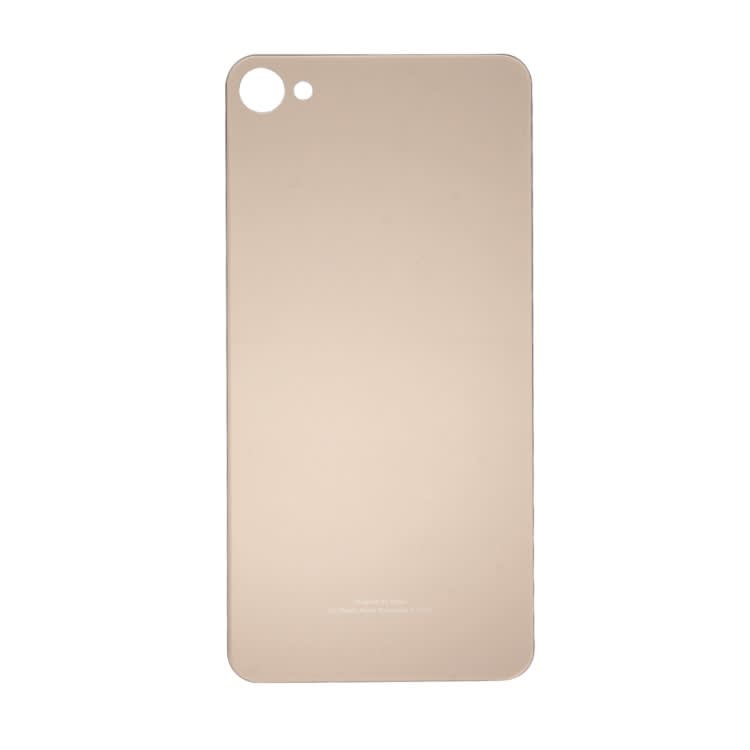 For Meizu Meilan X Glass Battery Back Cover with Adhesive (Gold)