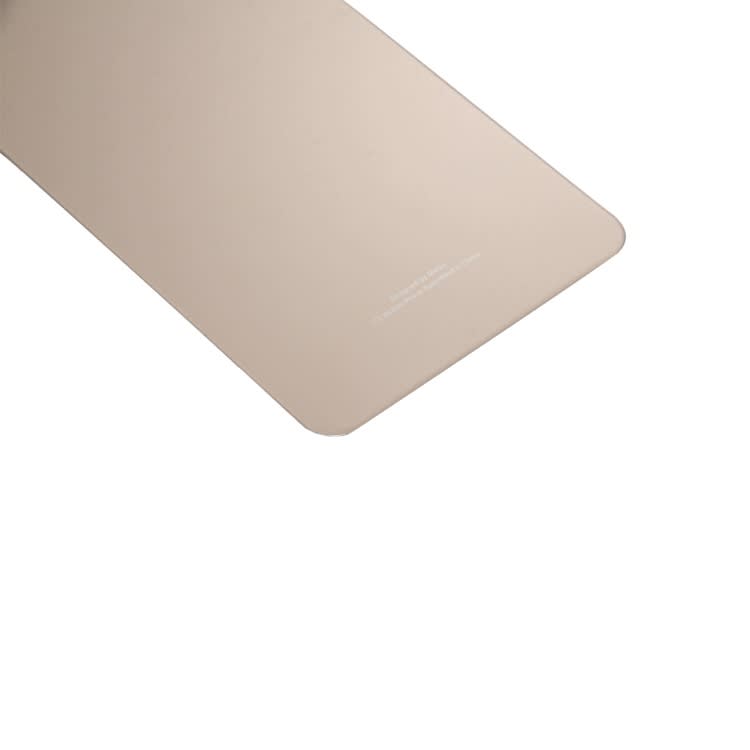 For Meizu Meilan X Glass Battery Back Cover with Adhesive (Gold)