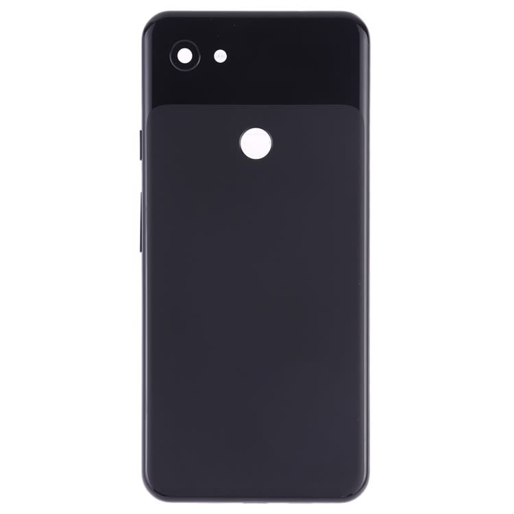 Battery Back Cover with Camera Lens & Side Keys for Google Pixel 3a XL(Black)