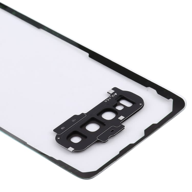 For Samsung Galaxy S10+ SM-G9750 G975F Transparent Battery Back Cover with Camera Lens Cover (Trans