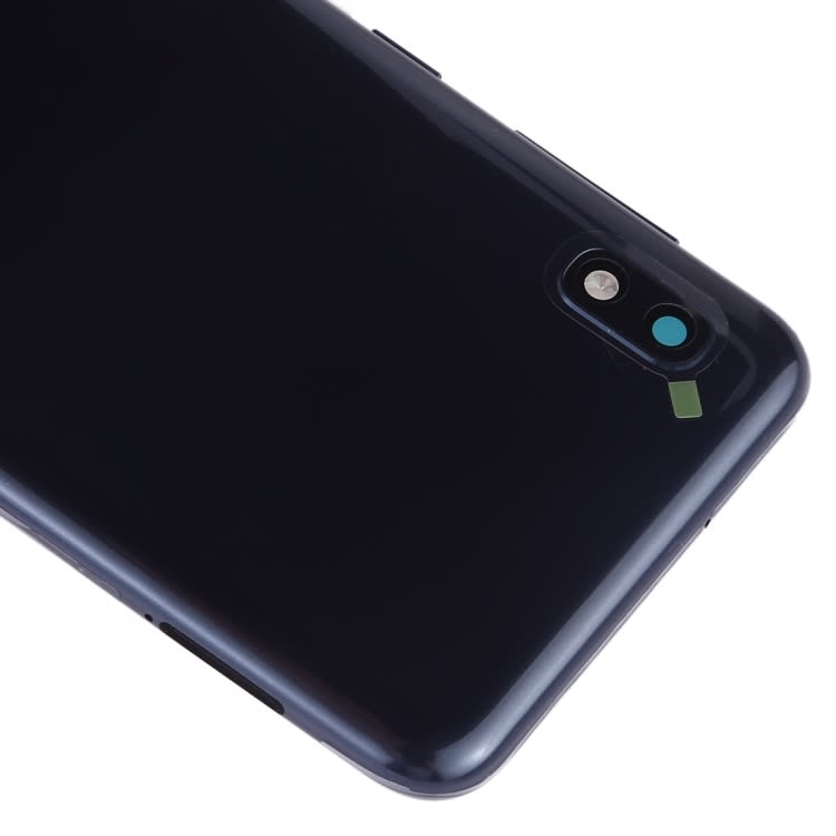 For Galaxy A10 SM-A105F/DS, SM-A105G/DS Battery Back Cover with Camera Lens & Side Keys (Black)