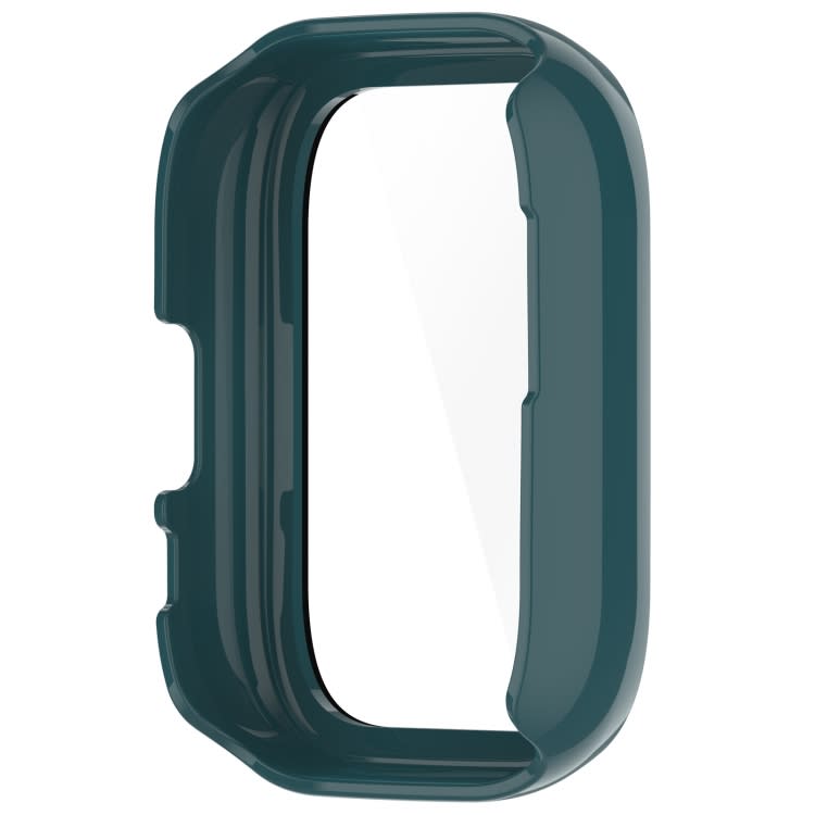 For Amazfit Aactive PC Integrated Tempered Glass Watch Case(Green)