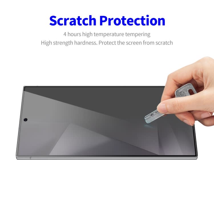 For Samsung Galaxy S24 Ultra 5G ENKAY Hat-Prince 28 Degree Anti-peeping Privacy Tempered Glass Film