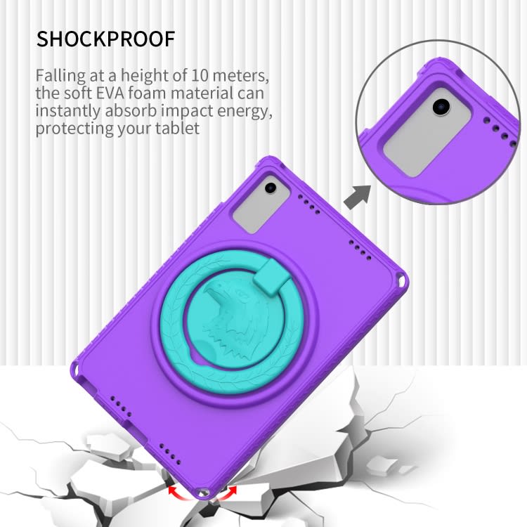 For Xiaomi Redmi Pad 10.6 EVA Hybrid PC Shockproof Tablet Case(Purple)
