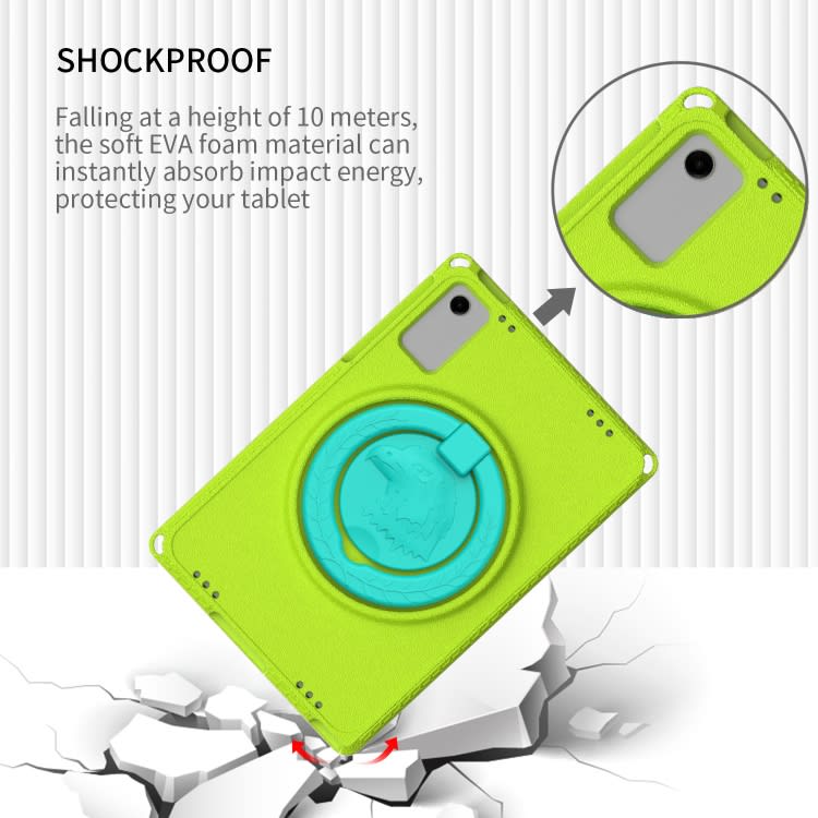 For Xiaomi Redmi Pad SE 11 2023 EVA Hybrid PC Shockproof Tablet Case(Grass Green)