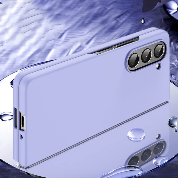 For Samsung Galaxy Z Fold6 5G Skin feeling Folding Shockproof Phone Case(Red)