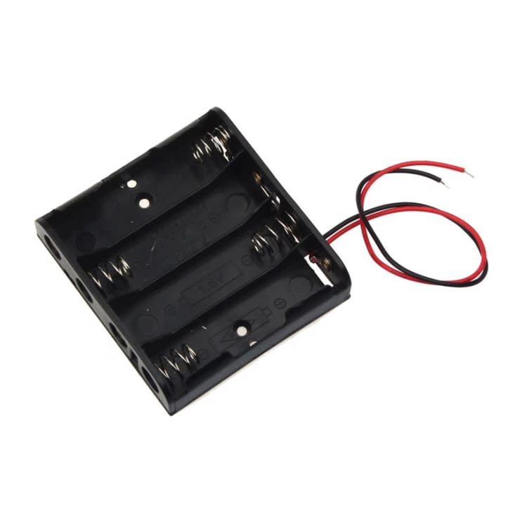 10 PCS AA Size Power Battery Storage Case Box Holder For 2 x AA Batteries without Cover