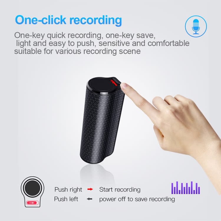 Q70 32GB Smart HD Noise Reduction Voice Control Recording Pen