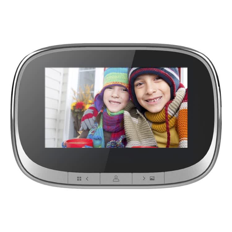 SF550 4.3 inch Screen 1.0MP Security Digital Door Viewer with 12 Polyphonic Music, Support PIR Motio