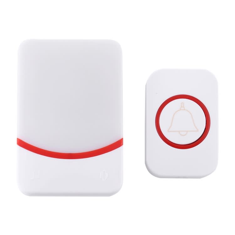 CMF1188 Home Music Remote Control Wireless Doorbell with 38 Ringtones & Colorful Flashing Lights + R