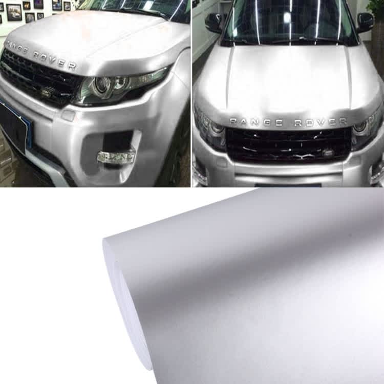 8m * 0.5m Ice Blue Metallic Matte Icy Ice Car Decal Wrap Auto Wrapping Vehicle Sticker Motorcycle S