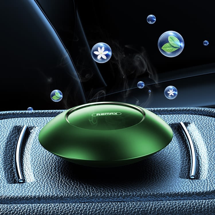 REMAX LIFE RL-CH02 Car Aromatherapy Diffuser Perfume Air Freshener(Green)