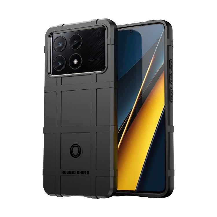 For Xiaomi Poco X6 Pro 5G Full Coverage Shockproof TPU Phone Case(Black)