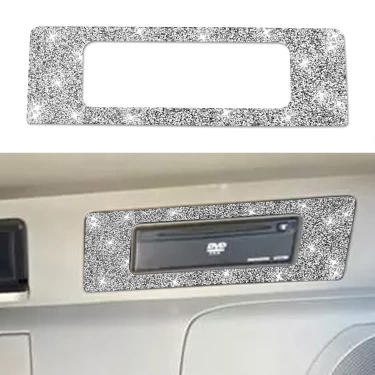 For Nissan 350Z 2003-2009 Car DVD Player Diamond Decorative Sticker,Left and Right Drive Universal