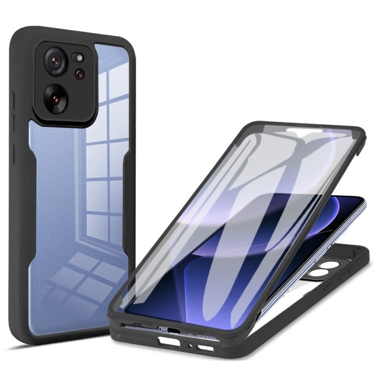 For Xiaomi Redmi K60 Ultra Acrylic + TPU 360 Degrees Full Coverage Phone Case(Black)