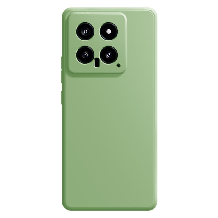 For Xiaomi 14 Imitation Liquid Silicone Phone Case(Matcha Green)