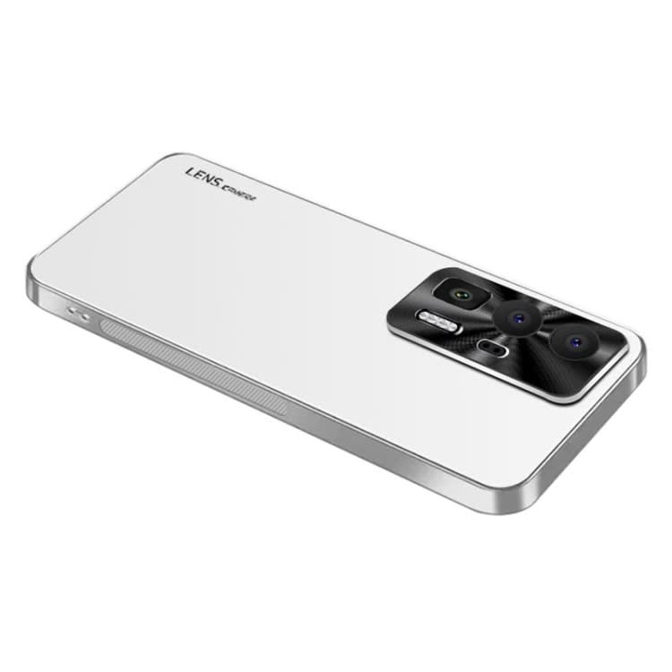 For Xiaomi Redmi K60 Pro AG Frosted Electroplating Acrylic Phone Case(Silver White)