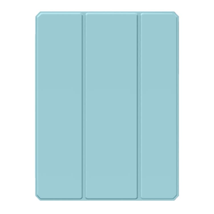 For iPad Air 13 2024 Mutural Pinyue Series Smart Leather Tablet Case(Sky Blue)