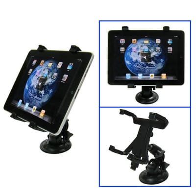 Car Mount Kit Stand For iPad 4New iPad (iPad 3) / iPad 2 ,iPad ,iPad mini 1 / 2 / 3Galaxy