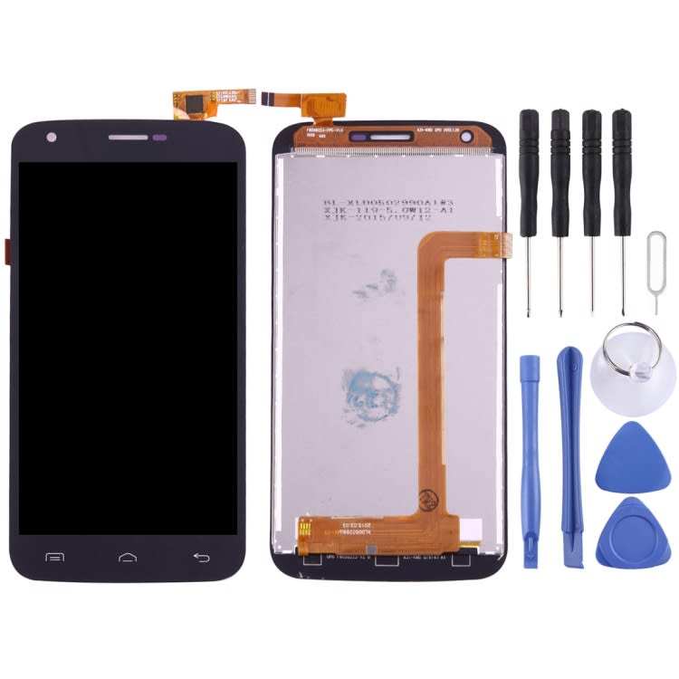 OEM LCD Screen for DOOGEE Y100 with Digitizer Full Assembly (Black)