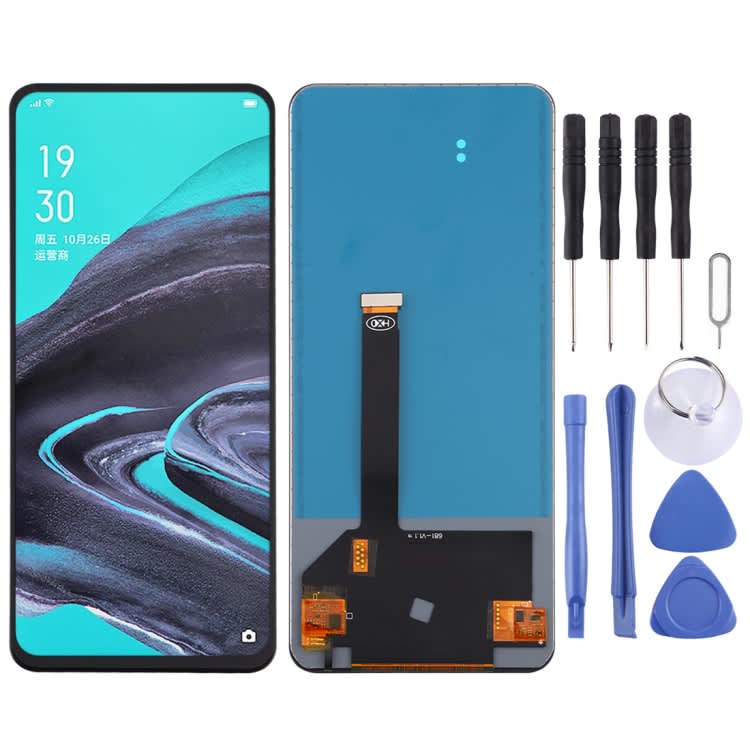 TFT LCD Screen For OPPO Reno2 with Digitizer Full Assembly (No Fingerprint Identification)