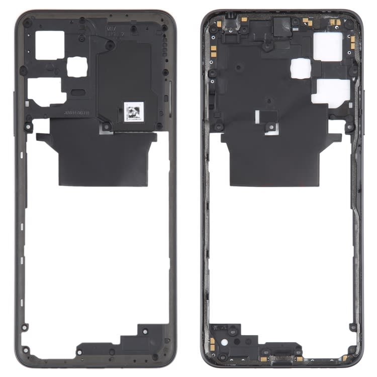 For Xiaomi Redmi Note 12 Middle Frame Bezel Plate (Black)