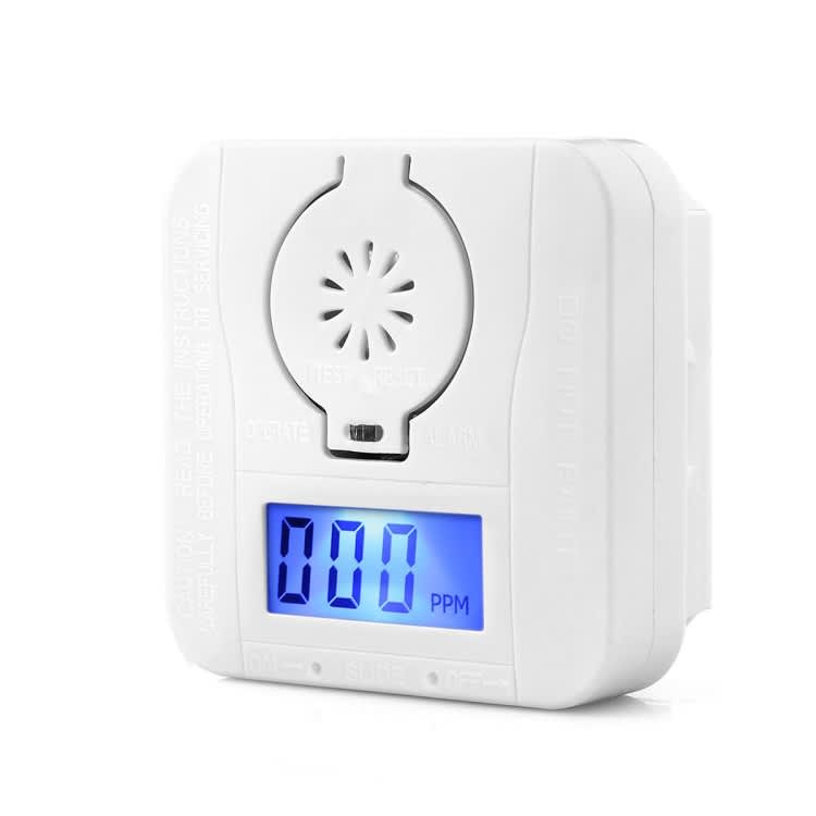 Household CO Carbon Monoxide Warning Alarm Honeycomb Gas Detector With LCD Display
