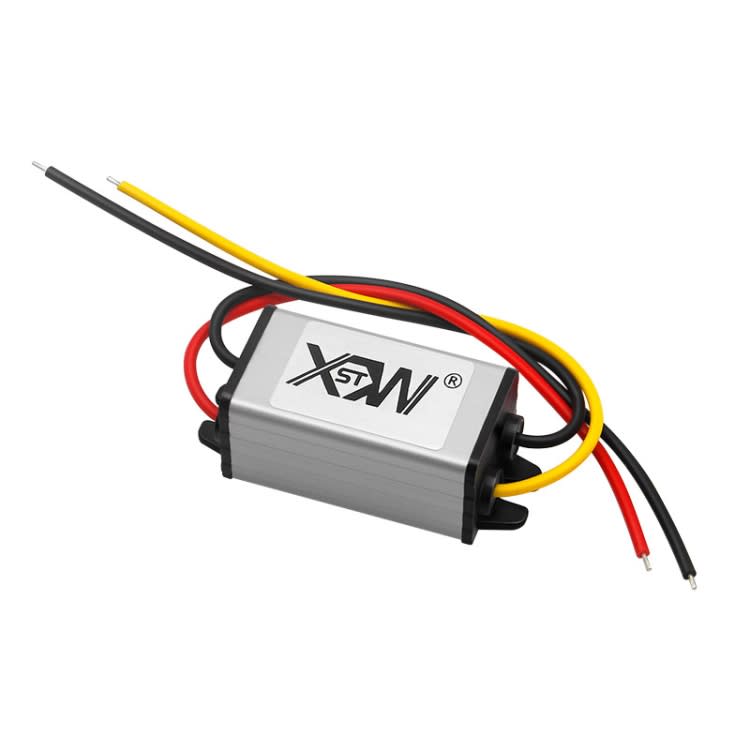 XWST DC 12/24V To 5V Converter Step-Down Vehicle Power Module, Specification: 12/24V To 5V 5A Small