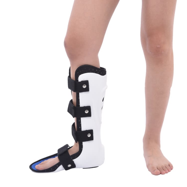 Calf Ankle Fracture Sprain Fixation Brace Plaster Shoe Foot Support Brace, Size: L Right(Long Versi