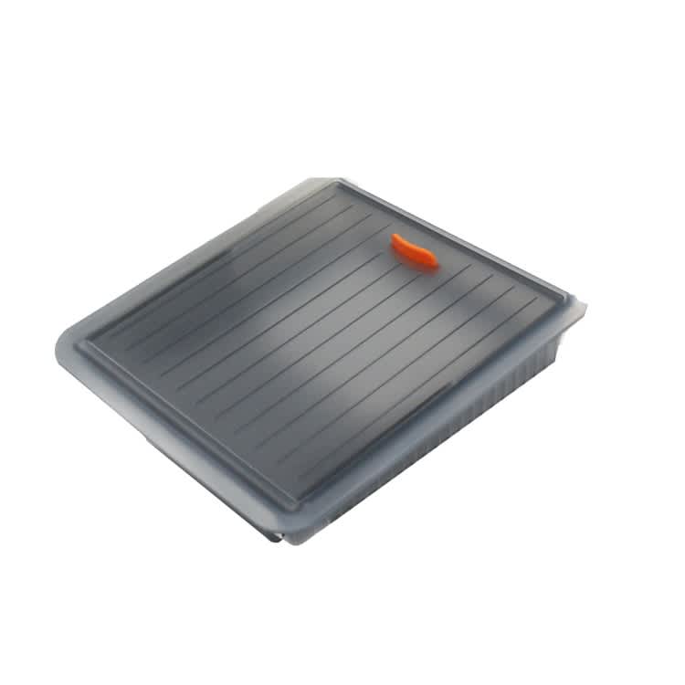 For Tesla Model 3 / Y Central Control Armrest Magnetic Hidden Storage Box(Gray)